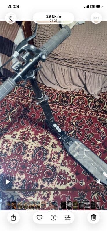 электросамокат цена в баку: Elektrik skuter - Güclü karkaslı, qatlana bilən konstruksiya - Ön — 2