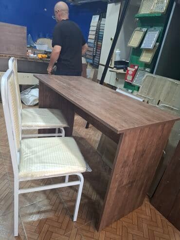 uşaq ucun yazı masası: Parta tek neferlik 50/60 sm 28 azn Parta iki neferlik 100/50 sm — 7