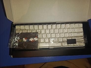 kampütür: Hxsj %60 mexanik klaviaturası red switch + 3 ədəd yedək switch düymə — 1