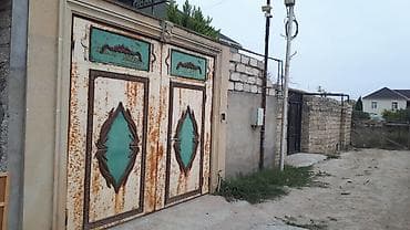 qapi darvaza: İşlənmiş Dəmir Həyət darvazası, Yana açılan, Mexaniki, Qapı ilə, rəng - Yaşıl, Kredit yoxdur — 3