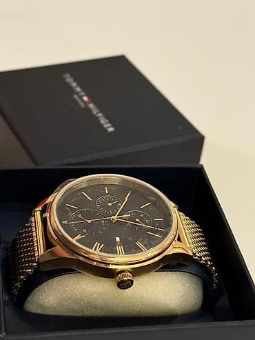 Yeni, Qol saatı, Tommy Hilfiger, rəng - Qızılı