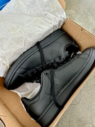 высокие кеды: Размер: 40, цвет - Черный, Новый — 2
