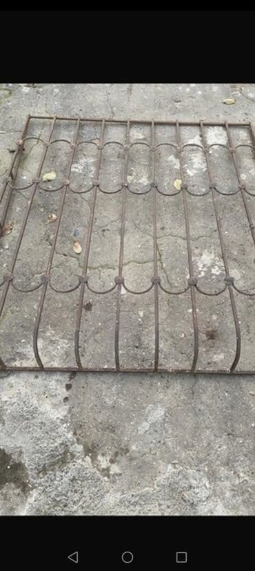 Напольные покрытия: Dəmir pəncərə barmaqlığı hec bir prablemi yoxdu - Material: möhkəm — 1