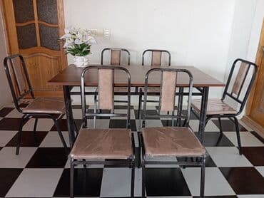 gaming oturacaqlar: Mətbəx üçün, Yeni, Qatlanmayan, rəng - Qara Stul — 6