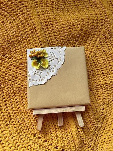 ev şəkili: Sürətli Çatdırılma PULSUZ “Şuşa” mini kətan, molbertlə Əl işi Hazır — 2