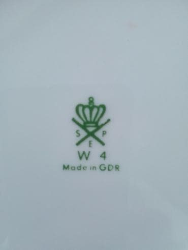 süd çəni: Çay dəsti, Farfor, 12 nəfərlik, Almaniya — 2