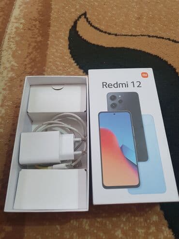 Redmi 12, 128 GB, rəng - Ağ, Sənədlərlə
