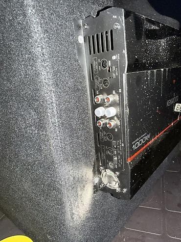 panel kamera: Avtomobil üçün səs sistemi komplekti - Subwoofer: Kenwood bas dinamik — 5