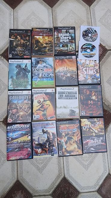 hard disk: #Playstation 2 Fat İdeal səliqəli vəziyətdə Disk Yeridə Rahat işləyir — 3