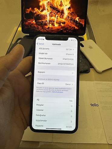 Аудиотехника: IPhone X, Space Gray, Face ID — 8