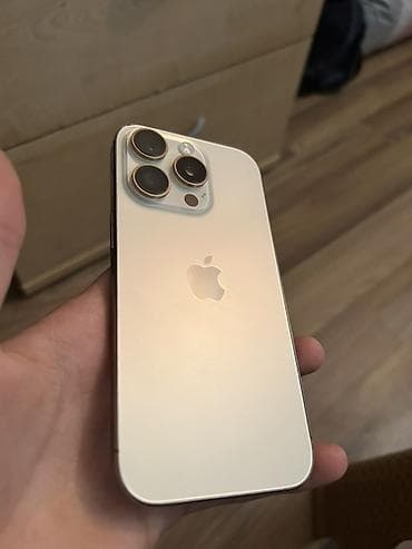 IPhone 16 Pro, 128 GB, Qızılı, Face ID lalafo.az -da IPhone 16 Pro, 128 GB, Qızılı, Face ID