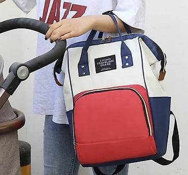 qatar oyuncaq: Uşaq arabası üçün çoxfunksiyalı ana çantası/ruksak - Ölçülər: 40 x 25 — 1