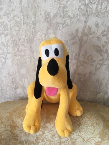 мягкая мебель: Мягкая игрушка - собака. Высота 45 см. Приятная на ощупь, хорошего — 2