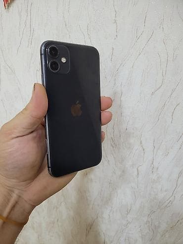 15 pro black: IPhone 11, 128 GB, Qara, Face ID — 6