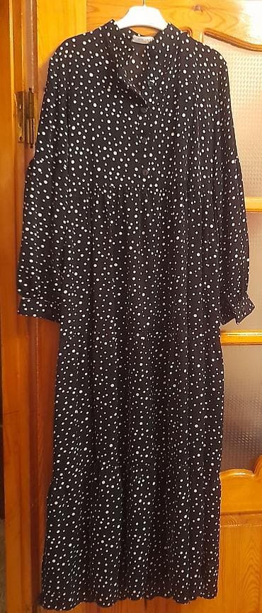 Qara-ağ xallı qadın donu - Rəng və naxış: Qara əsas üzərində ağ xallı — 1