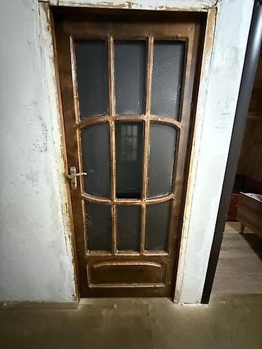 Furnitura və aksessuarlar: Yataq otağı üçün İşlənmiş Otaq qapısı Ünvandan götürmə — 2