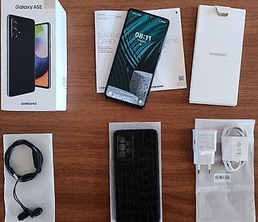 samsung a03 ekran: Samsung Galaxy A52, 256 GB, rəng - Qara, Sensor, Barmaq izi, İki sim kartlı — 4