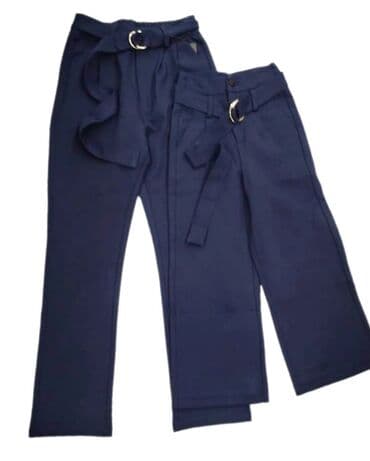 məktəbli şalvarı qız üçün: Məktəbli qız şalvarı trapes 6-16 yaş — 2