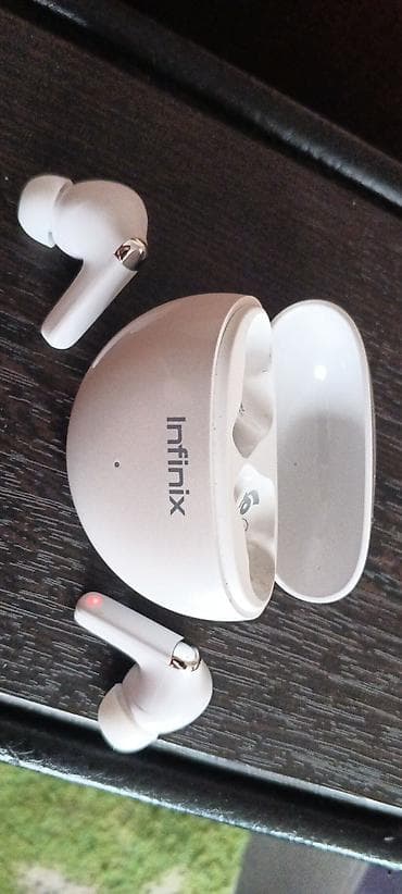 qaz sobasi temiri: Infinix simsiz qulaqlıq (TWS) – şar formalı şarj qabı ilə - Brend — 4