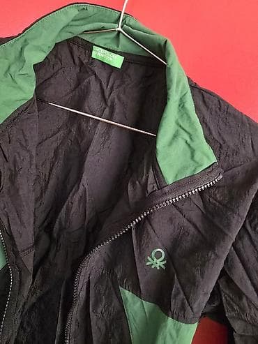 payız paltarları: United Colors of Benetton uşaq küləkləkeçirməz yüngül jaket - Bədən — 2