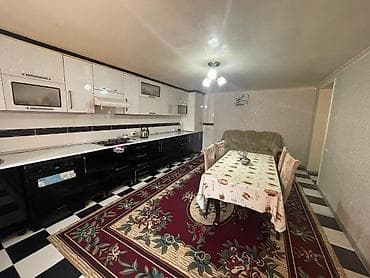 mingecevirde kreditle satilan evler: Geniş və işıqlı mənzil interyeri - Böyük ölçülü qonaq otağı: uzun — 9