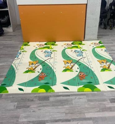 коврик для детей: Uşaqların rahat iməkləməsi, oynaması üçün - qatlanan, öyrədici, iki — 4