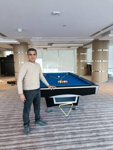 nerd taxta satisi: Bilyard bilyard stollarin temiri quraşdrilmasi .Bir yerden başqa — 5