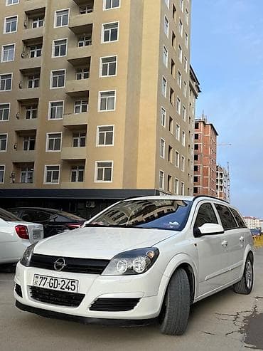 Opel Astra H Caravan (Universal), ağ rəng Texniki xüsusiyyətlər və