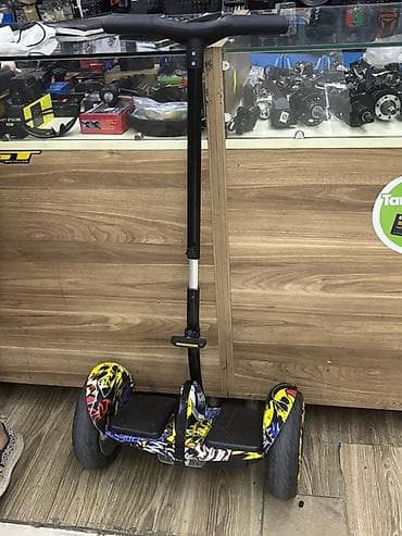 Özünü balanslaşdıran elektrikli skuter (hoverboard) – sükanlı model -