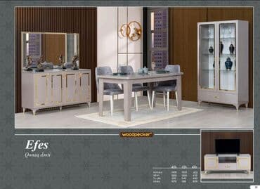 oturma otağı üçün döşəməli mebel: Efes qonaq dəsti, qonaq otağı mebeli, qonaq mebelləri (Oturacaqlar — 1