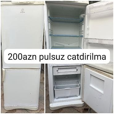Indesit iki kamerali soyuducu - Qiymət: 200 AZN - Pulsuz çatdırılma
