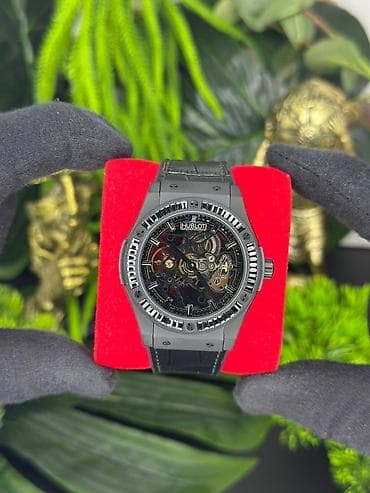 rus saati: Yeni, Qol saatı, Hublot, rəng - Qara — 5