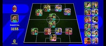 EFootball hesabı/squad satışı – AC Milan temalı komanda quruluşu -