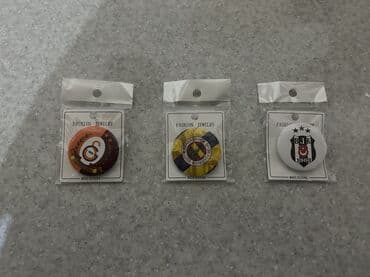 fan: Futbol klub temalı pinlər və “kəhrəba” effektli breloklar dəsti - Üst — 6