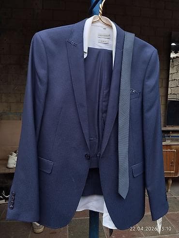 Костюмы: Мужской костюм, Демисезон, цвет - Голубой — 3