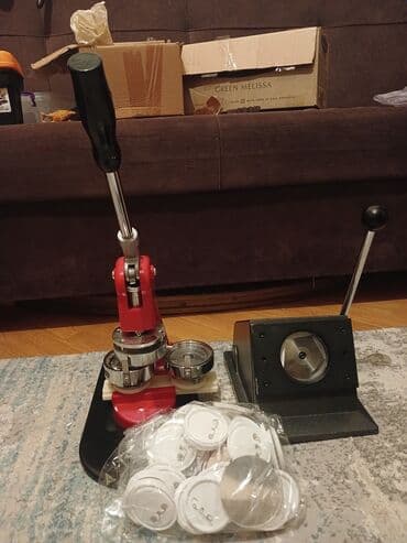 Nişan pin hazırlama dəsti/ 6x6 dairə stiker kəsən Kağız kəsən bıçaq