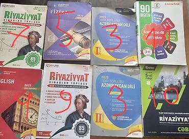 Abituriyentlər və məktəblilər üçün fənn üzrə test topluları və — 1