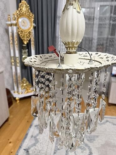 kalidor ucun lustur: Çılçıraq, 1 lampa, Metal — 2