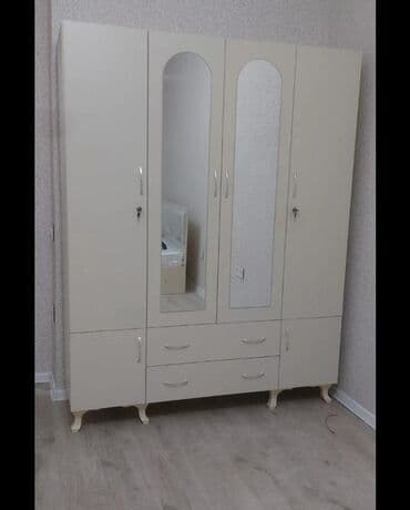 polkalı şkaf: Açılan, 3 qapılı Düz dolab, Şifonyer — 13