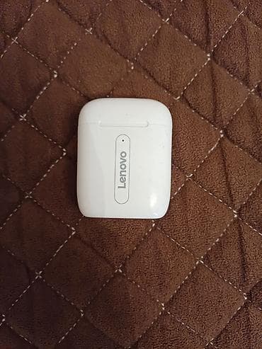 Lenovo simsiz TWS qulaqlıqlar - Rəng: Ağ - Tip: True Wireless Stereo