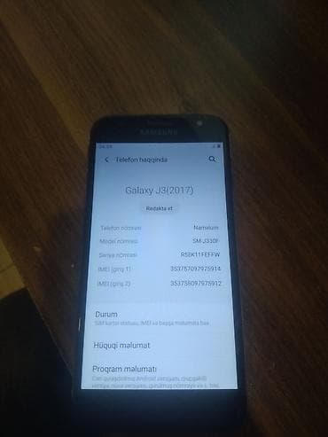 telefon j2: Samsung Galaxy J3 2017, 16 GB, rəng - Qara, İki sim kartlı — 1
