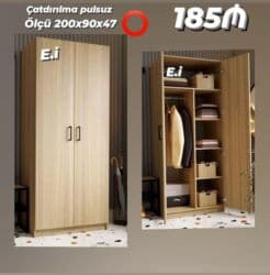 mantı qazan: Yeni, Açılan, 2 qapılı Qarderob, paltar dolabı — 1