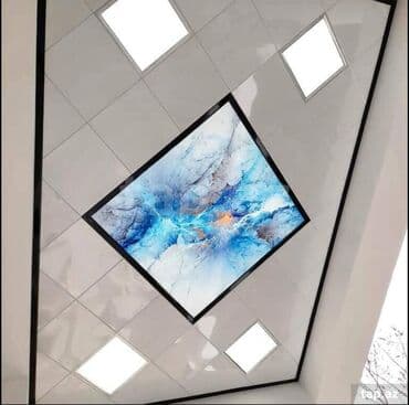 подвесной потолок в ванной: Asma tavan, Metal, Suyadavamlı, Pulsuz çatdırılma, Ödənişli quraşdırma, Zəmanətli — 7