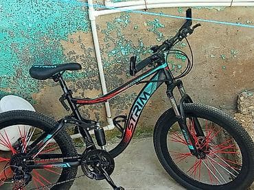 kron velosiped: STRIM dağ velosipedi - Model: STRIM XC650 (gövdə üzərində qeyd) - — 2