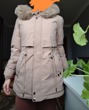 Hyundai: Qadın qış kurtka, parkası – bej rəng - İsti, qalın material; içi — 2