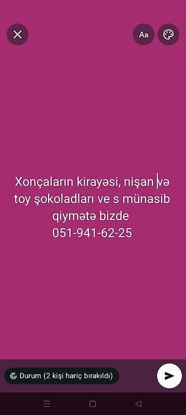 sadə toy donları: Xonçaların kirayəsi, nişan və toy şokoladları – münasib qiymətə — 1