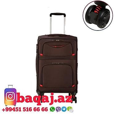 Maskalar, eynəklər: Yuksek keyfiyyetli parca camadanlar.Ammortizasiyali tekerlerle — 1