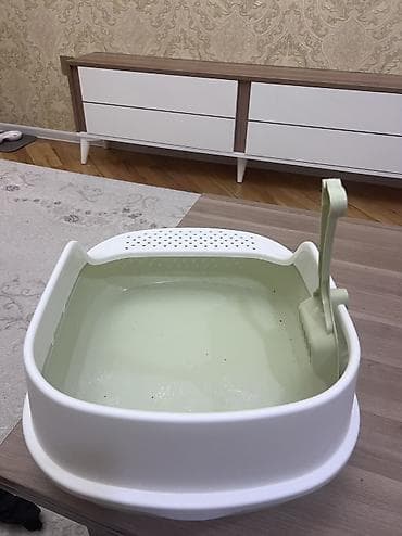 С/х животные и товары: Məhsul: Pişik tualeti (lopata ilə) - Tip: Açıq tipli, iki hissəli — 3