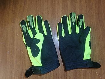 265 60 18: FOX Dirt MO velosiped/motokross əlcəkləri - Rəng: neon sarı–qara — 2