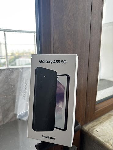 mini prosessor: Samsung Galaxy A55 5G, 128 GB, rəng - Mavi, Düyməli, Sensor, Barmaq izi — 1